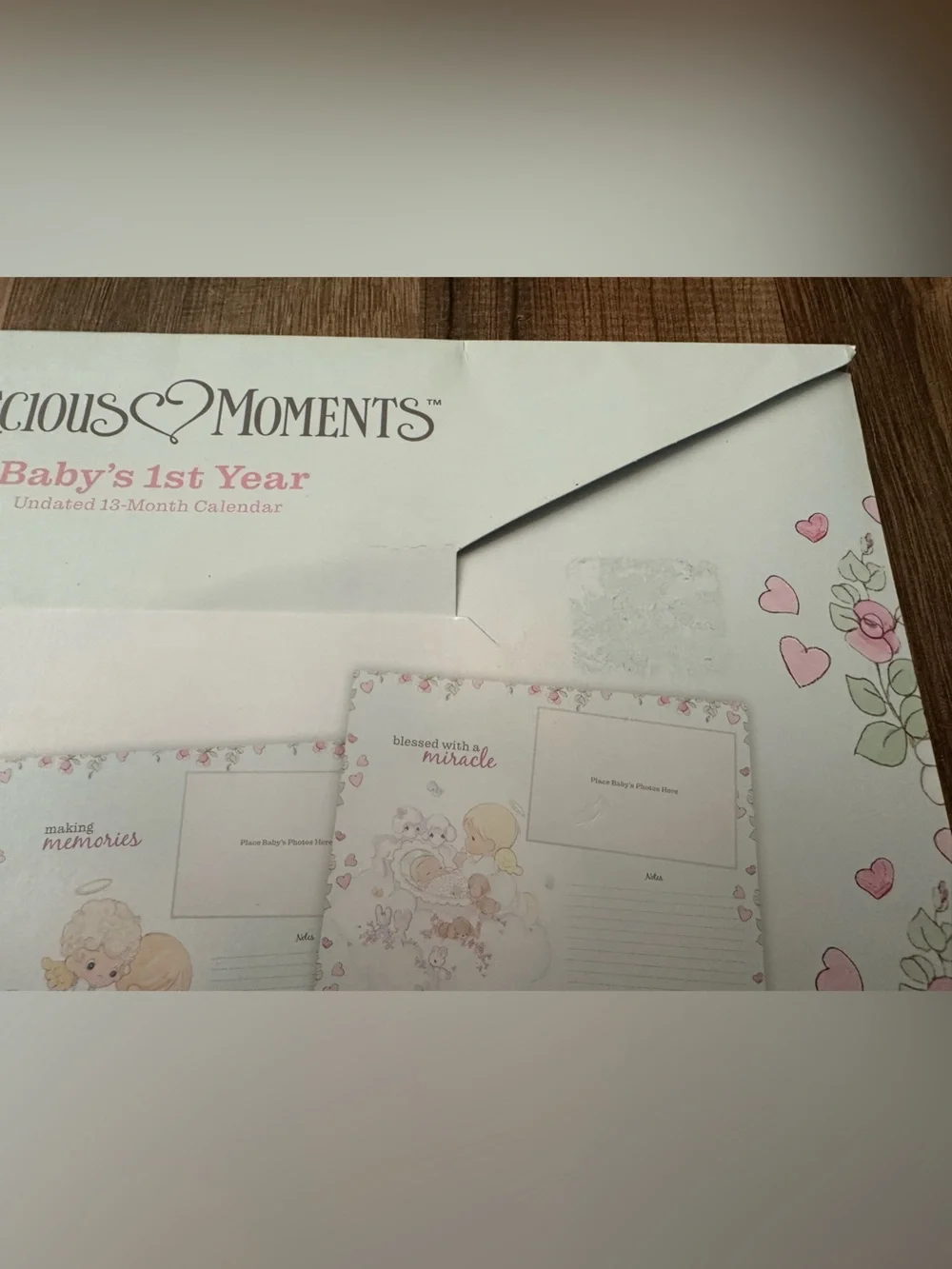 Precious Moments Baby’s 1st Year Memory Calendar